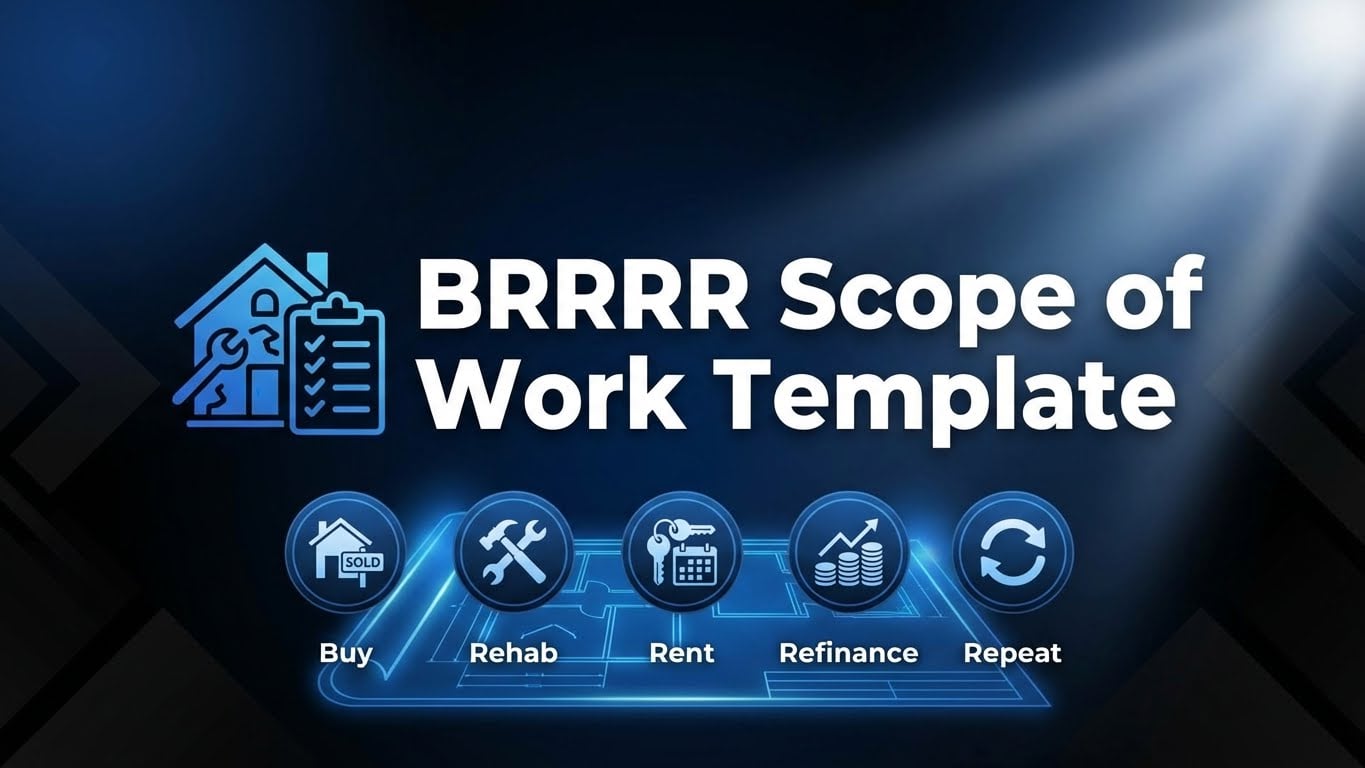 BRRRR Scope of Work Template