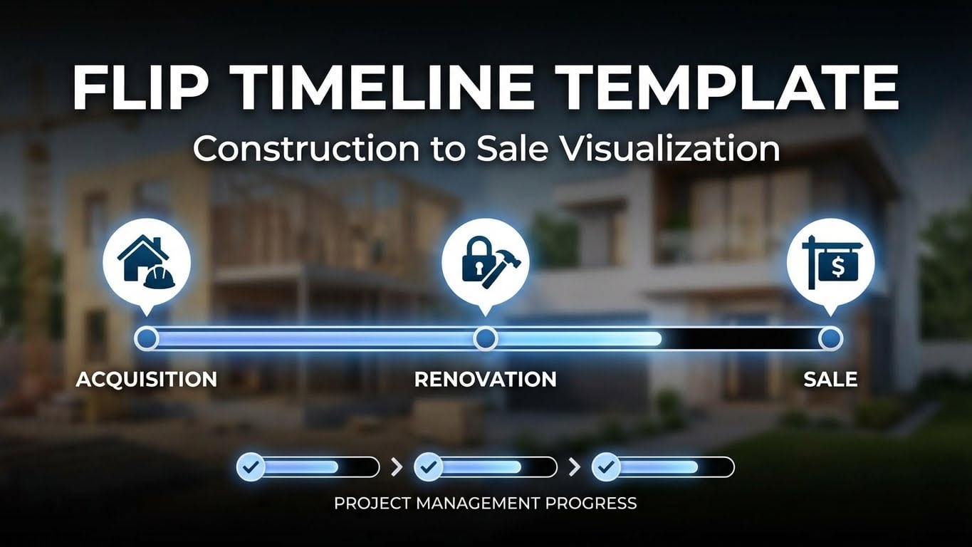 Flip Timeline Template